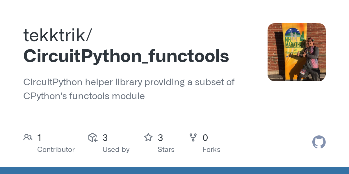 Image summary statistics for CircuitPython_functools